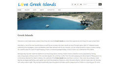 Desktop Screenshot of lovegreekislands.com